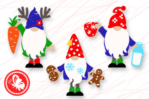 Charming Gnomes Christmas Bundles for Graphics