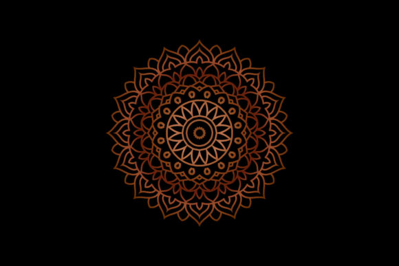 Christmas Mandala Decoration Design: A Versatile Graphics Asset