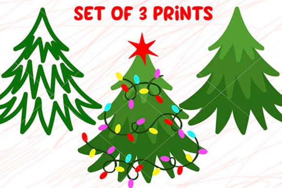 Christmas Tree Bundle Lights: A Festive Embroidery Design