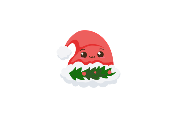 Hats and Decorations Cute Christmas Graphics