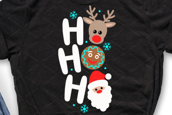 Hohoho Christmas Santa Cookies Reindeer: A Festive Graphics Gem