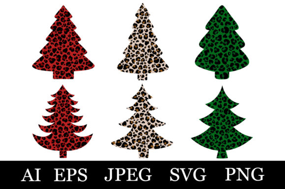 Leopard Christmas Tree: A Unique Holiday Embroidery