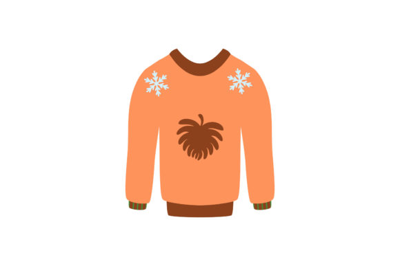 Long Brown Dress Christmas Cute: Festive Graphics for Local Brands